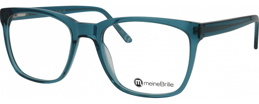 meineBrille 04-40180-02, Blau Transparent glänzend